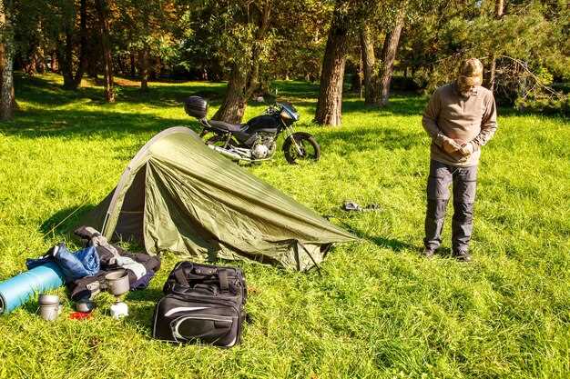 Setting Up a Compact Cooking Station on Your Bike